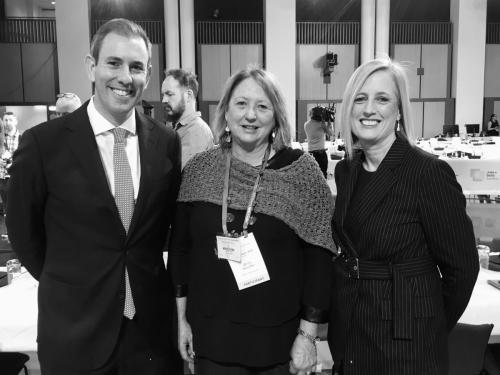 Between Treasury and Finance - how can you go wrong?With Treasurer, Jim Chalmers and Katy Gallagher Minister for Finance and Women