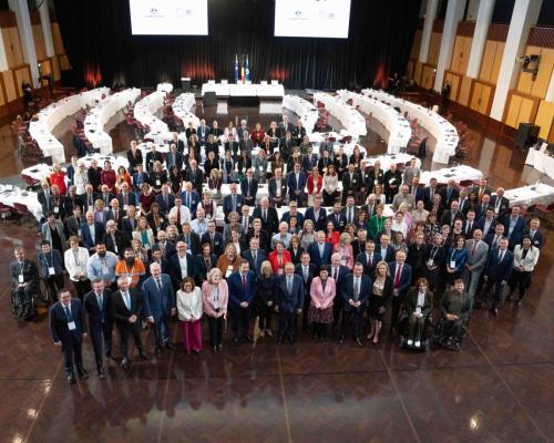 Group photo of participants at the Jobs and Skills Summit 2022