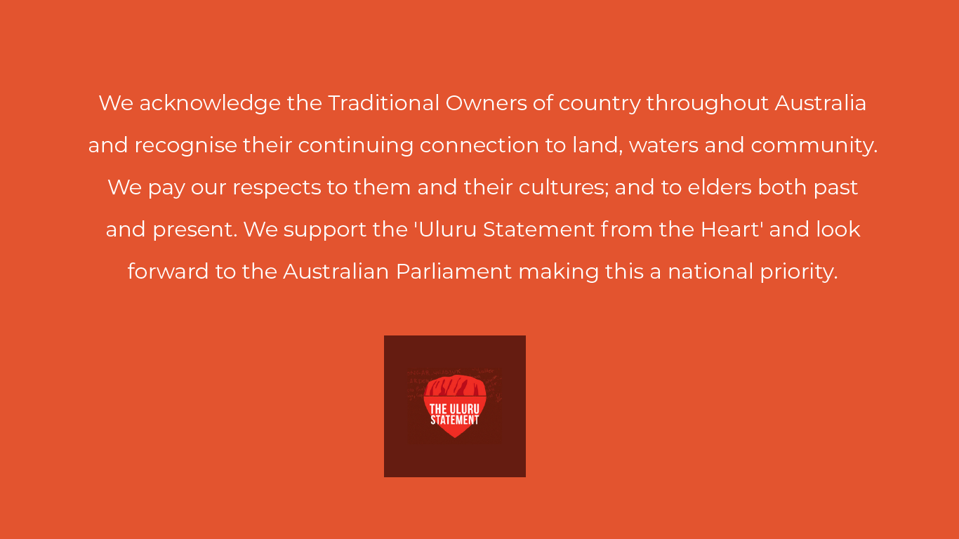Acknowledgement of country
